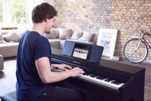 24/10/2018 Flowkey_App_Tablet_Copyright Ben Fuchs.flowkey, una aplicación para dispositivos móviles que ayuda a aprender a tocar el piano adaptando el aprendizaje al nivel y ritmo del usuario, ahora también puede utilizarse completamente en español.POLITICA INVESTIGACIÓN Y TECNOLOGÍAFLOWKEY